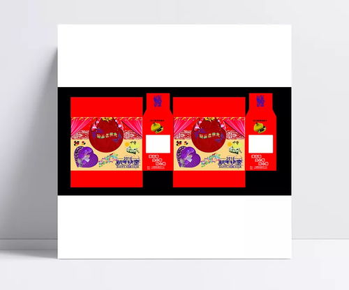 紅色簡潔包裝盒設(shè)計 提升食品品牌形象的精致選擇