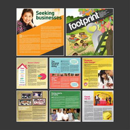 國際視野，彩色綻放 手繪風(fēng)格企業(yè)宣傳冊設(shè)計新范式